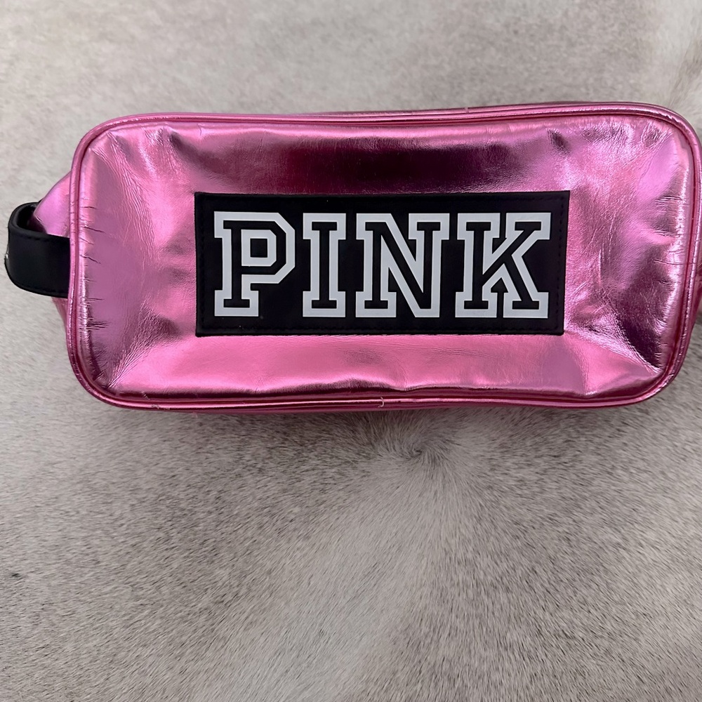 PINK makeup bag